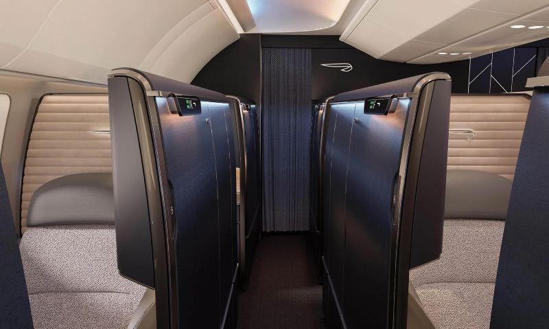 British Airways First class seats
