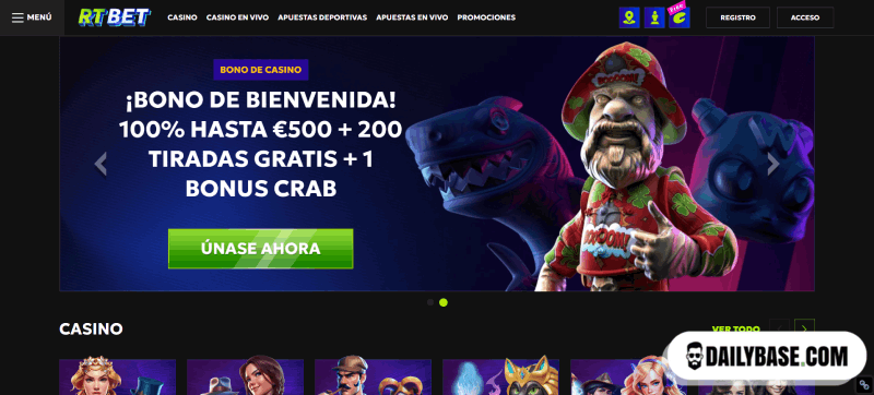 RTBet Screenshot