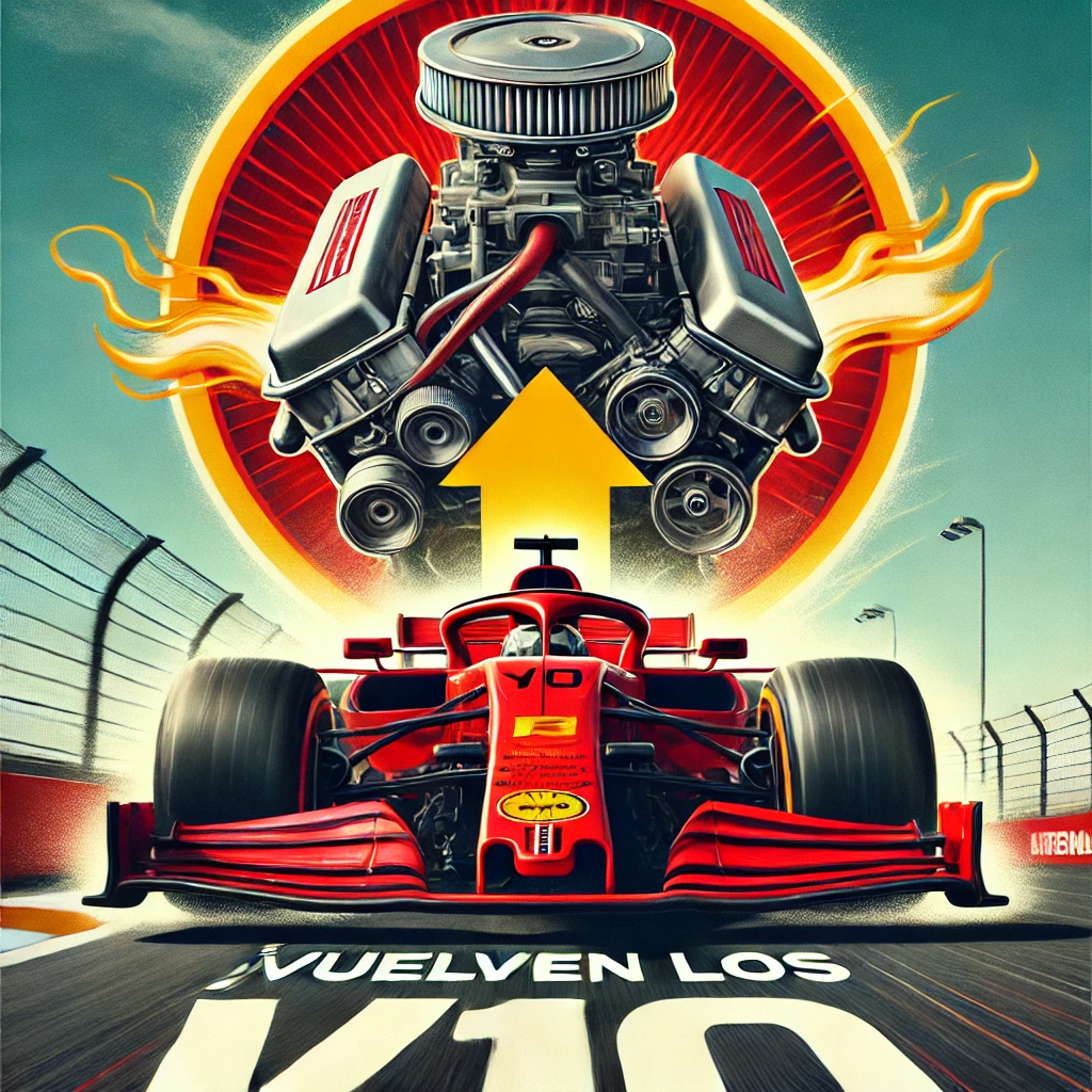 volver a los v10 f1