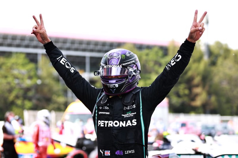 Lewis Hamilton overwinning