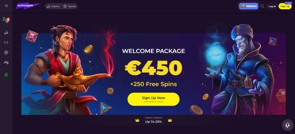 Zumospin: Beste legale casino/sport gecombineerde site