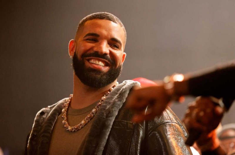 Drake with friends