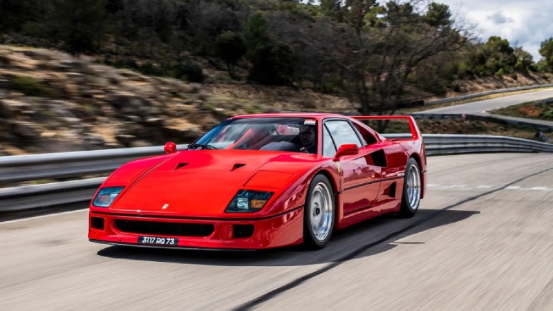 Ferrari F40 rood