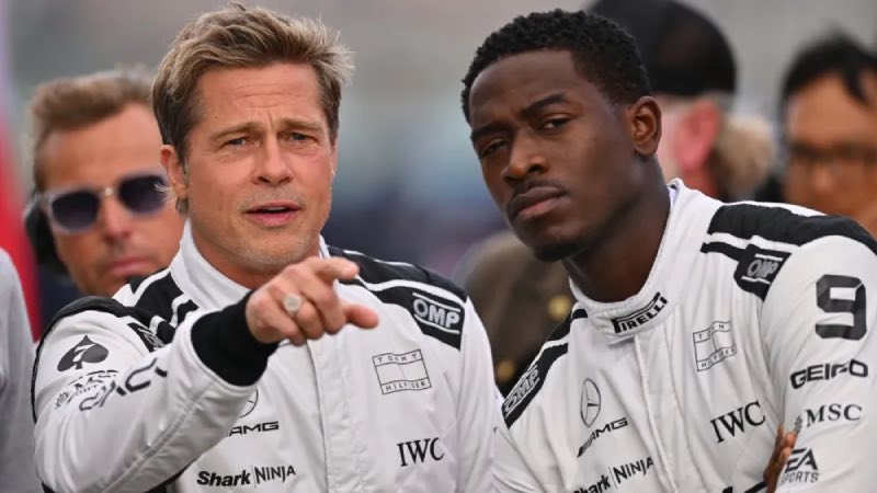 Brad Pitt F1 film