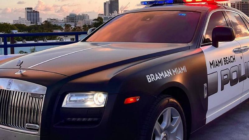 Rolls Royce politie 