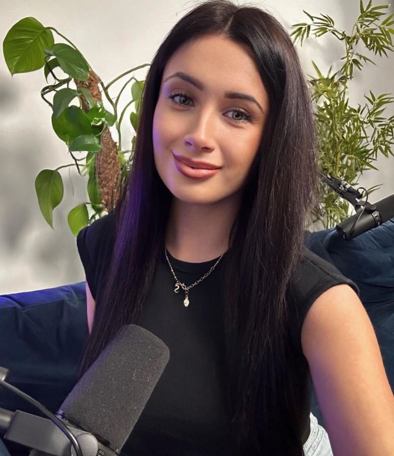 Sophie op podcast