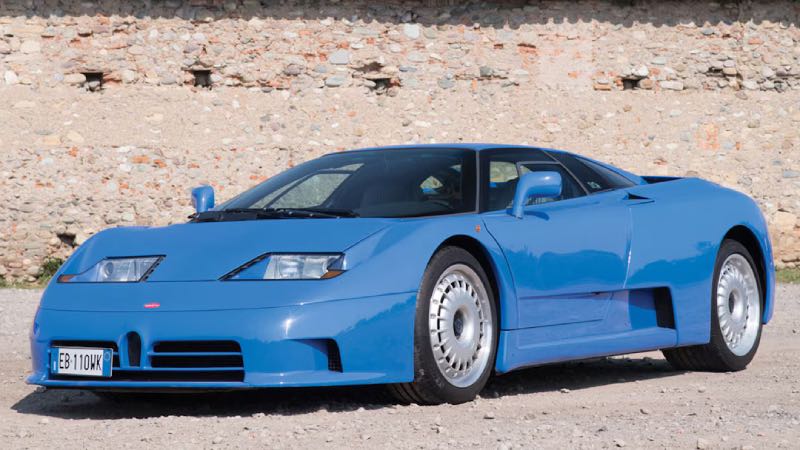 Bugatti EB110 Cristiano Ronaldo 
