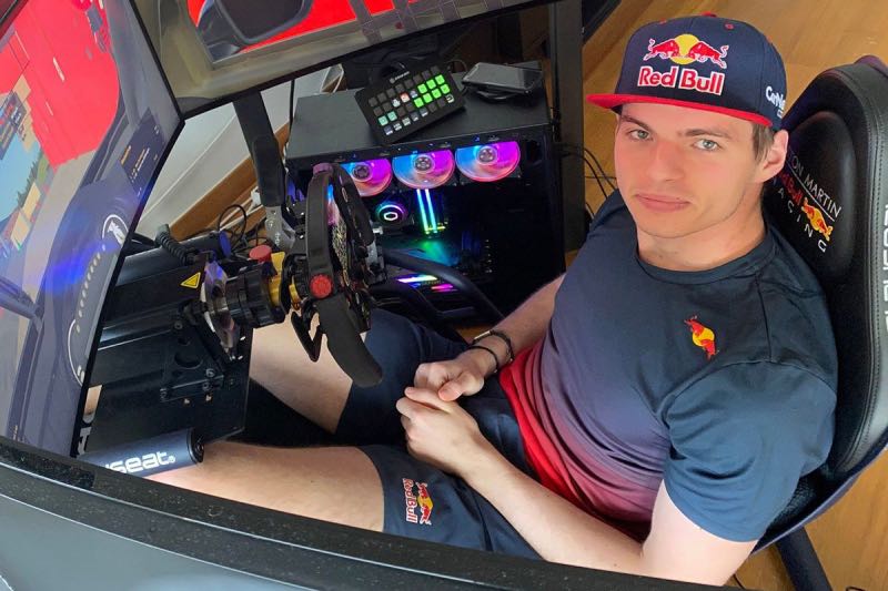 Max verstappen race set up