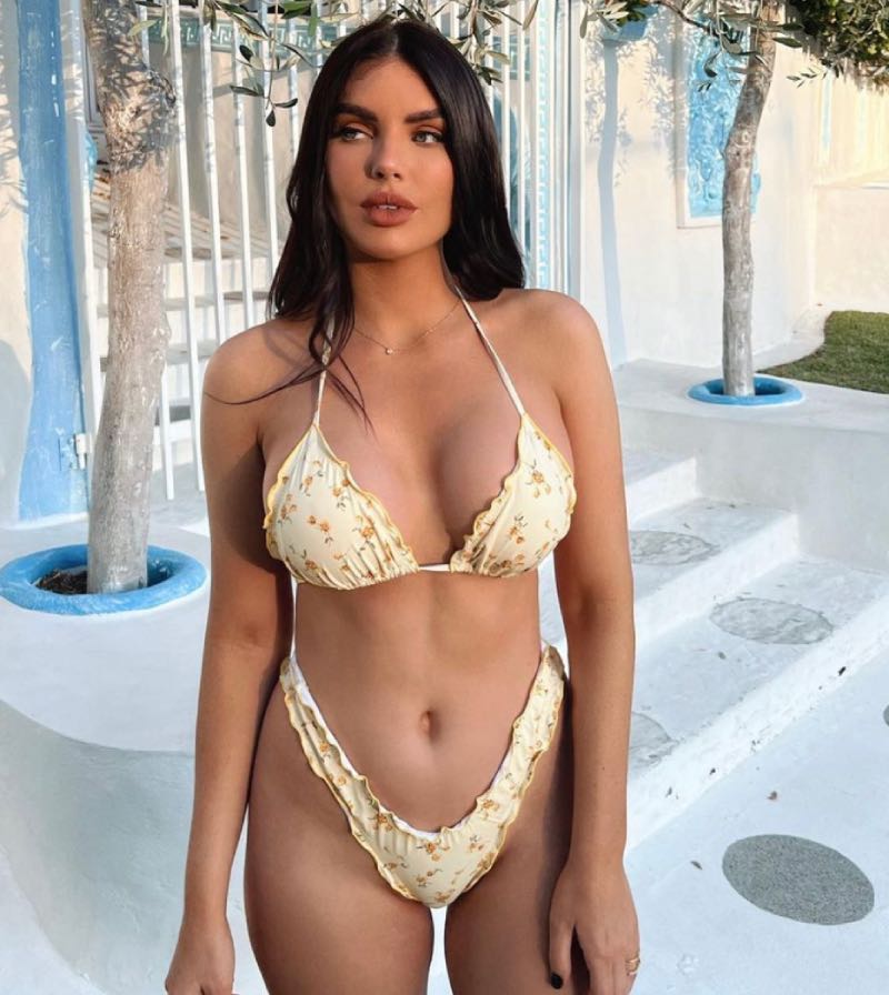 Gele bikini