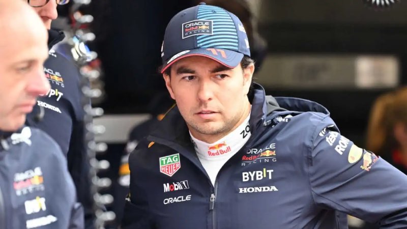 Sergio Perez in problemen