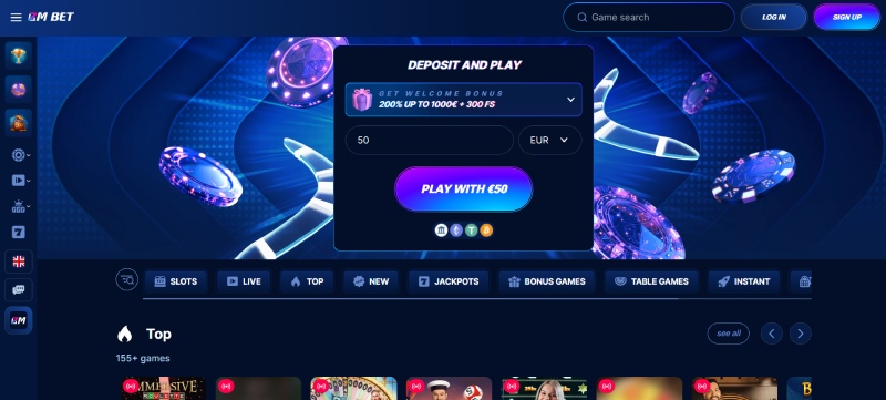 BM.bet: Top spelaanbod Bitcoin casino