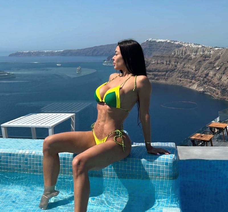 Ana in bikini