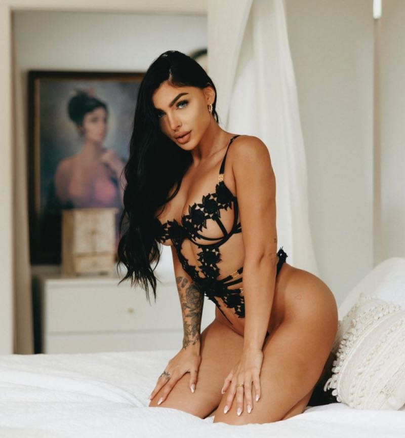 Zwarte lingerie