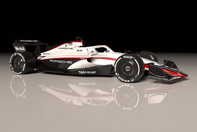 Porsche Formule 1 wagen