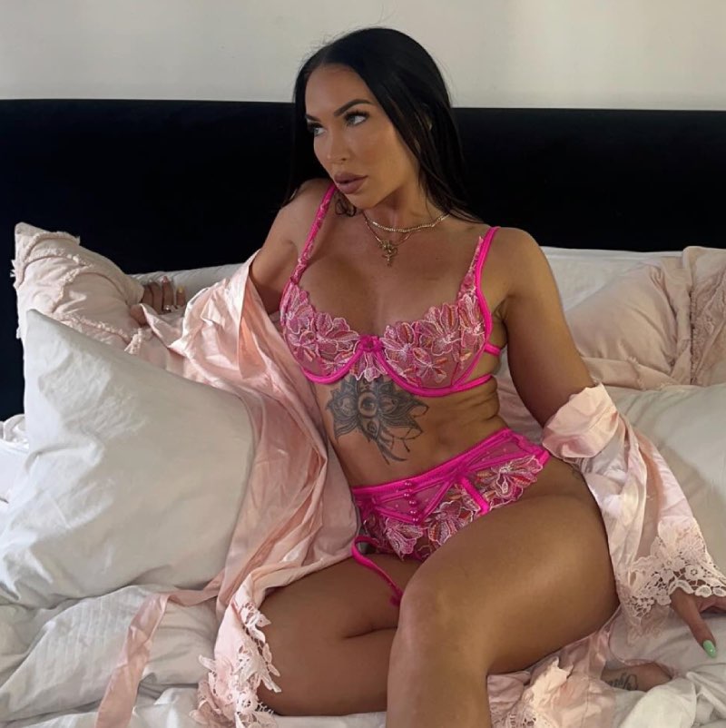 Roze lingerie