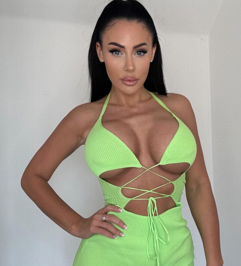 Mila in groen