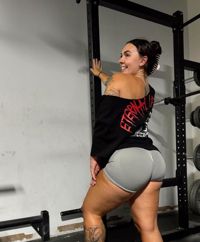 Abby in gym