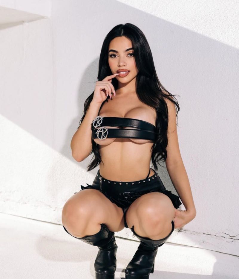 Sexy zwarte outfit