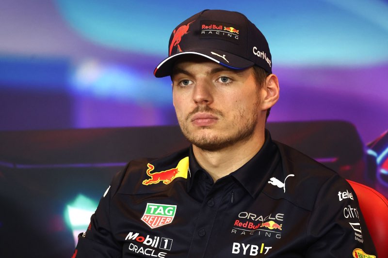 Max Verstappen boos