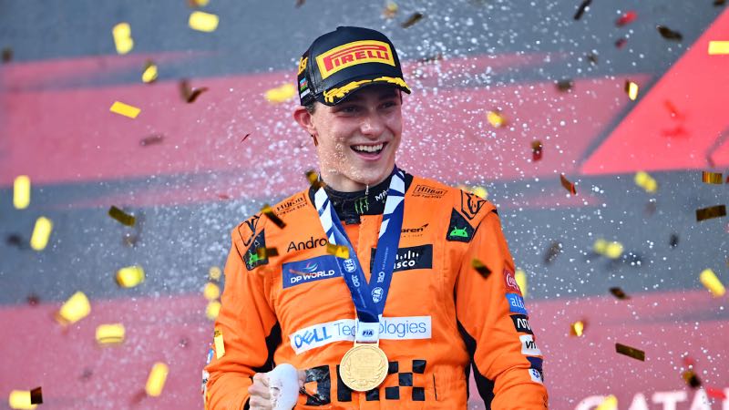Oscar Piastri wins