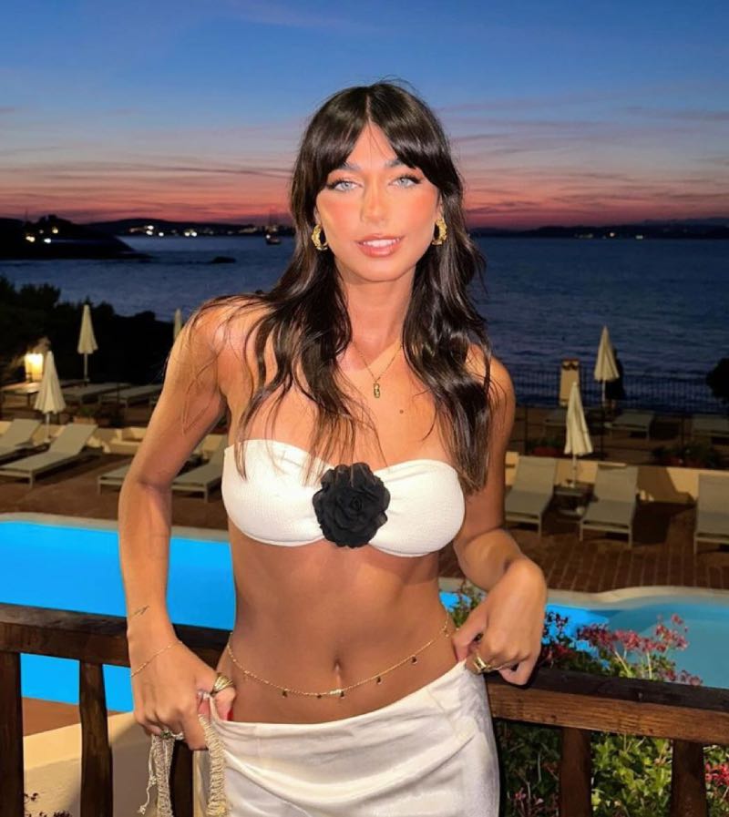Witte bikini