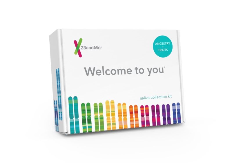 23andme test box