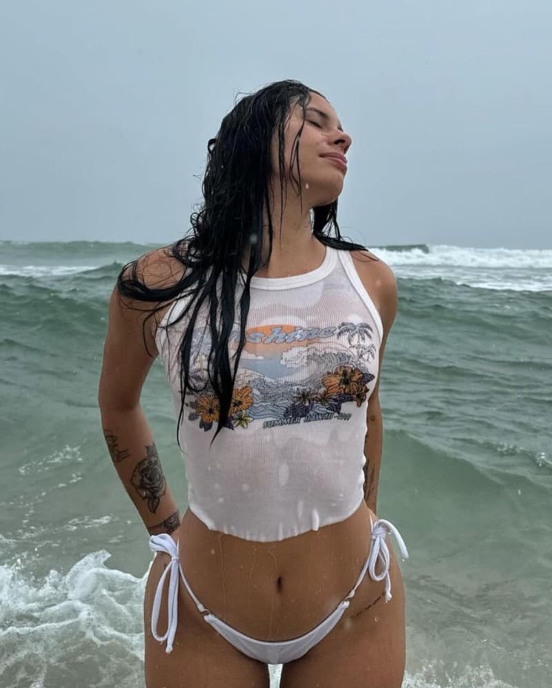Babe in water