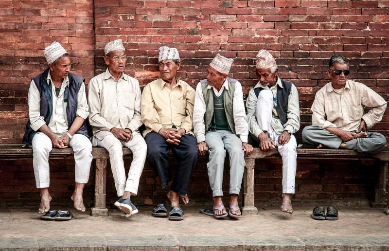 Mannen uit Nepal