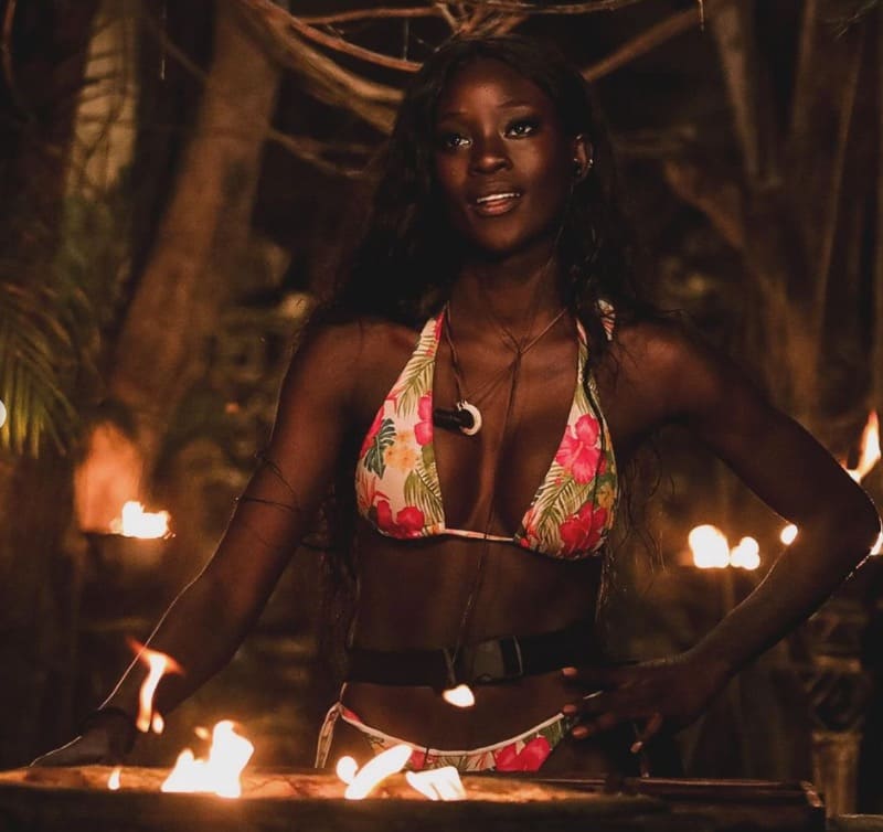 Khady in jungle