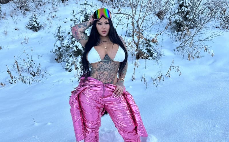 Connie in sneeuw