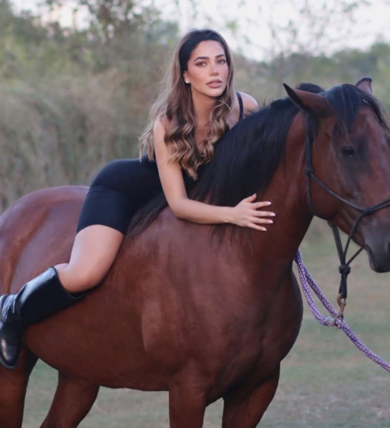 Babe op paard