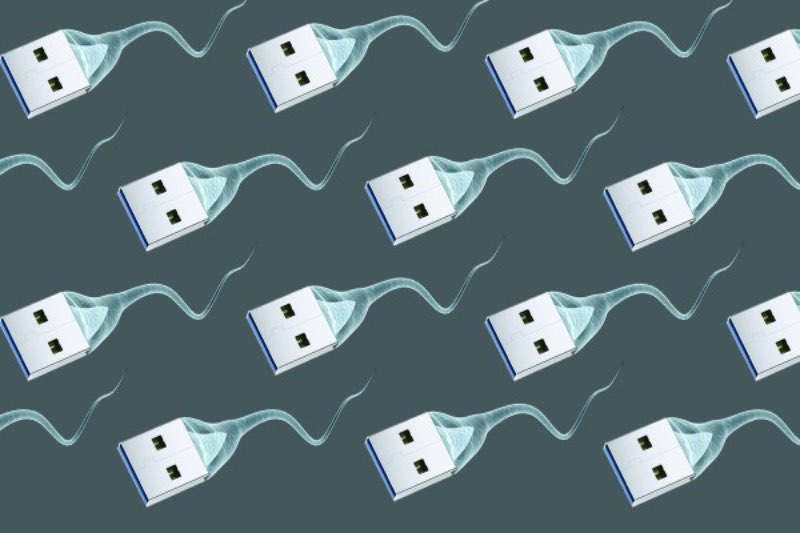 Sperma in USB Data stiks