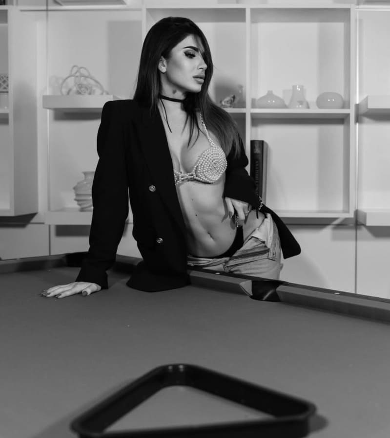 Barbara in sexy lingerie