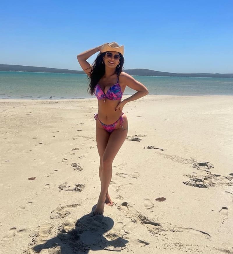 Babe op strand