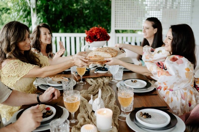 Dinerfeestje met vrienden