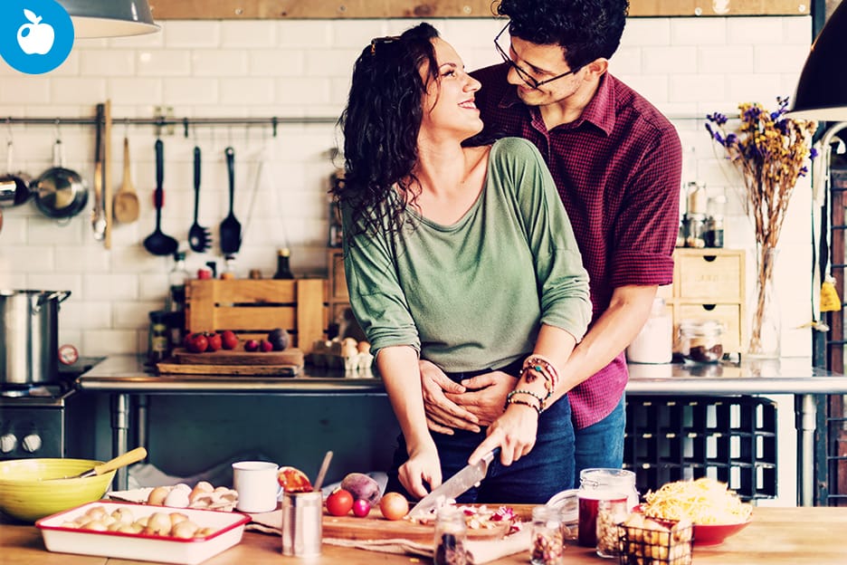 Man en vrouw eten libido boostend eten!