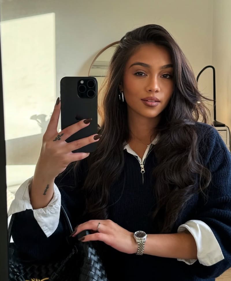 Lauanda maakt selfie