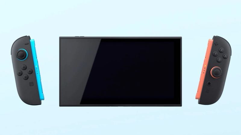 Switch 2 met joycons 