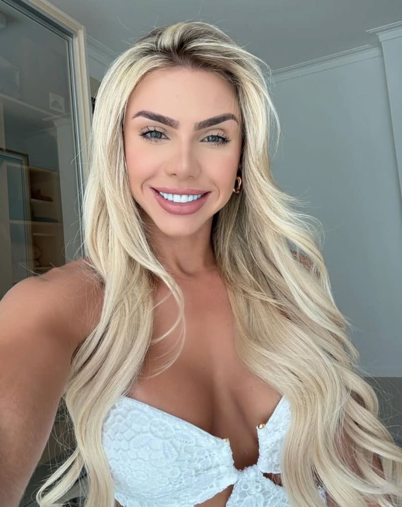 Sexy blondine