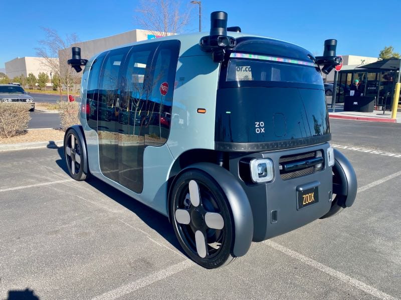 Zoox zelfrijdende auto