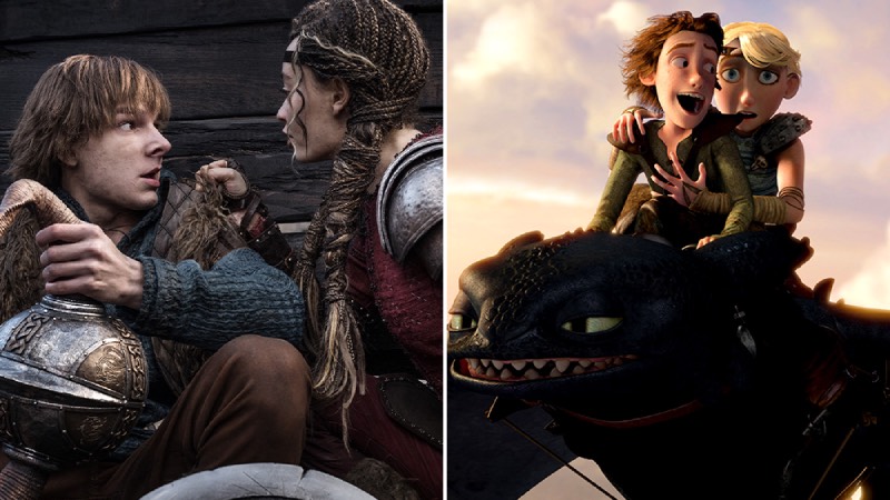 How to train your dragon live action. 