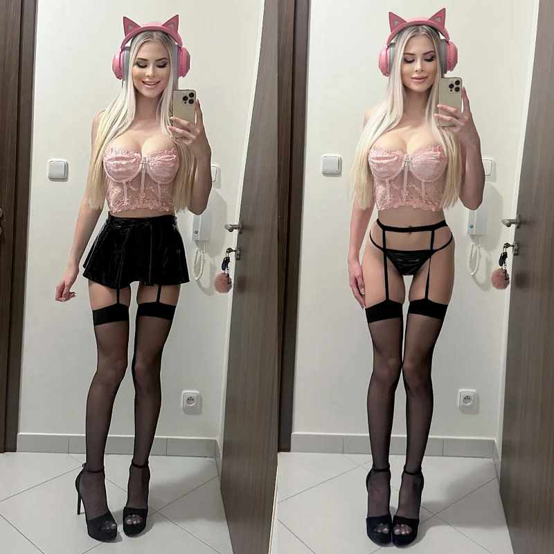 Lucy Diamond als sexy Kätzchen