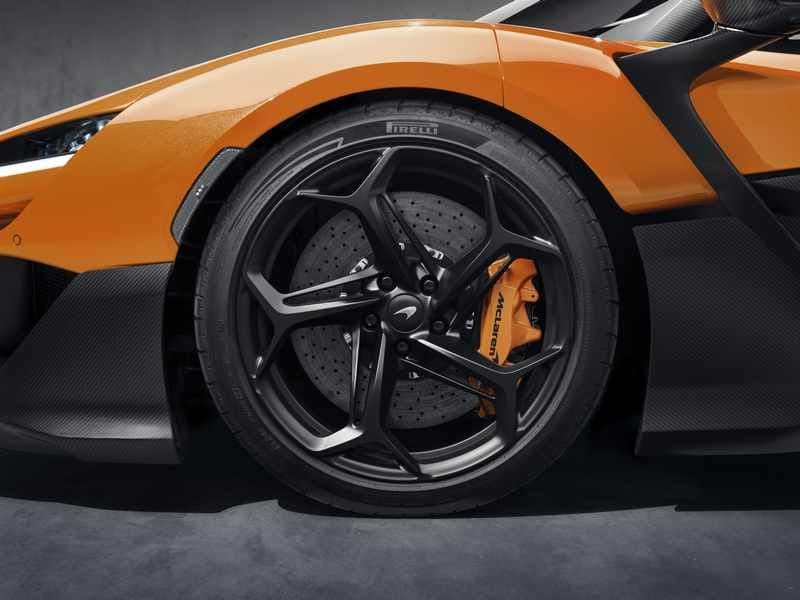 McLaren W1 V8 Hybrid-Hypercar Felge und Bremsanlage