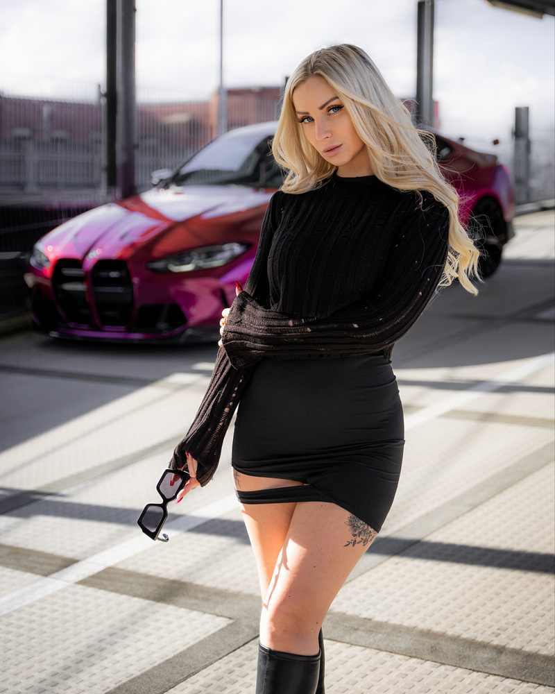 Mareike Fox attraktives Kleid in Schwarz