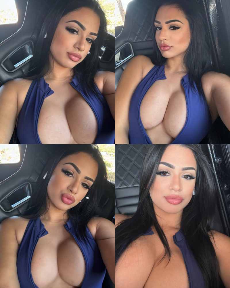 Nadia Kahr präsentiert eine Oberweiten-Collage
