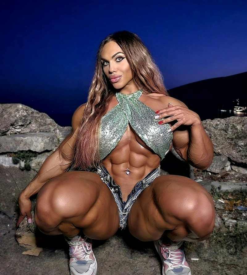 Nataliya Kuznetsova hat ein krasses Sixpack