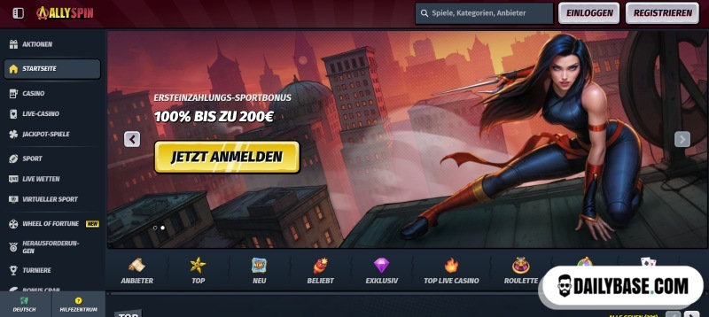 AllySpin Screenshot