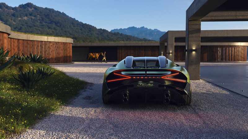 Bugatti Brouillard - Ansicht von hinten