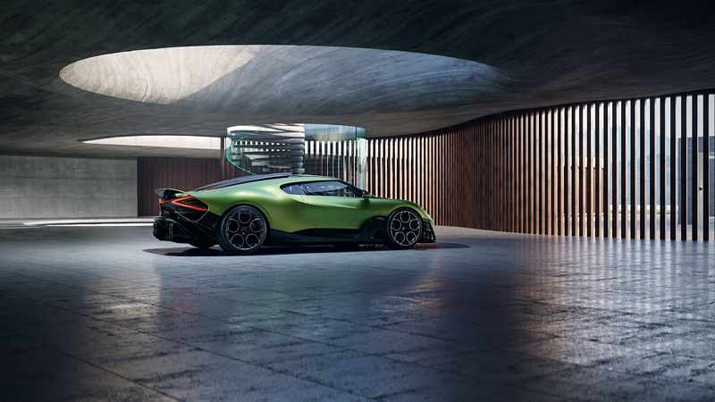 Bugatti Brouillard - in der Tiefgarage