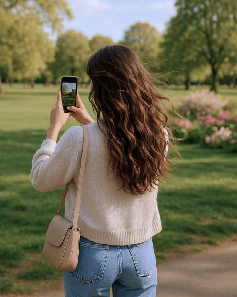 Tilly Norwood sexy von hinten